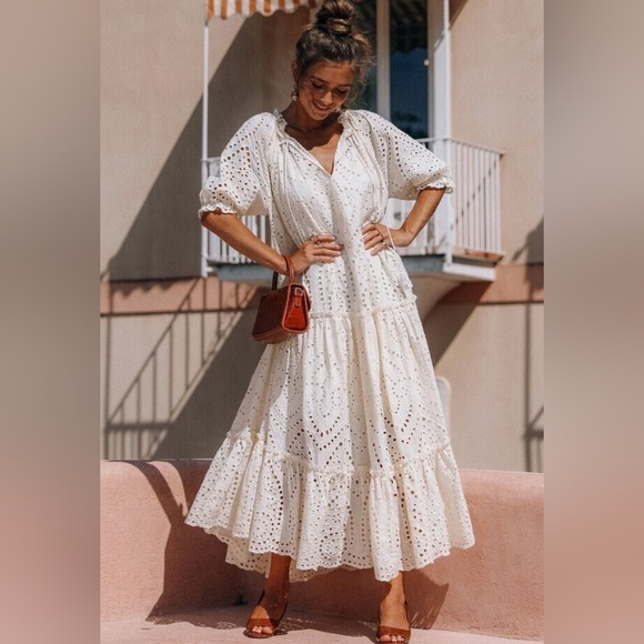 Spell and the Gypsy Fairytale Anglaise dyed gown, XS - Picture 6 of 6